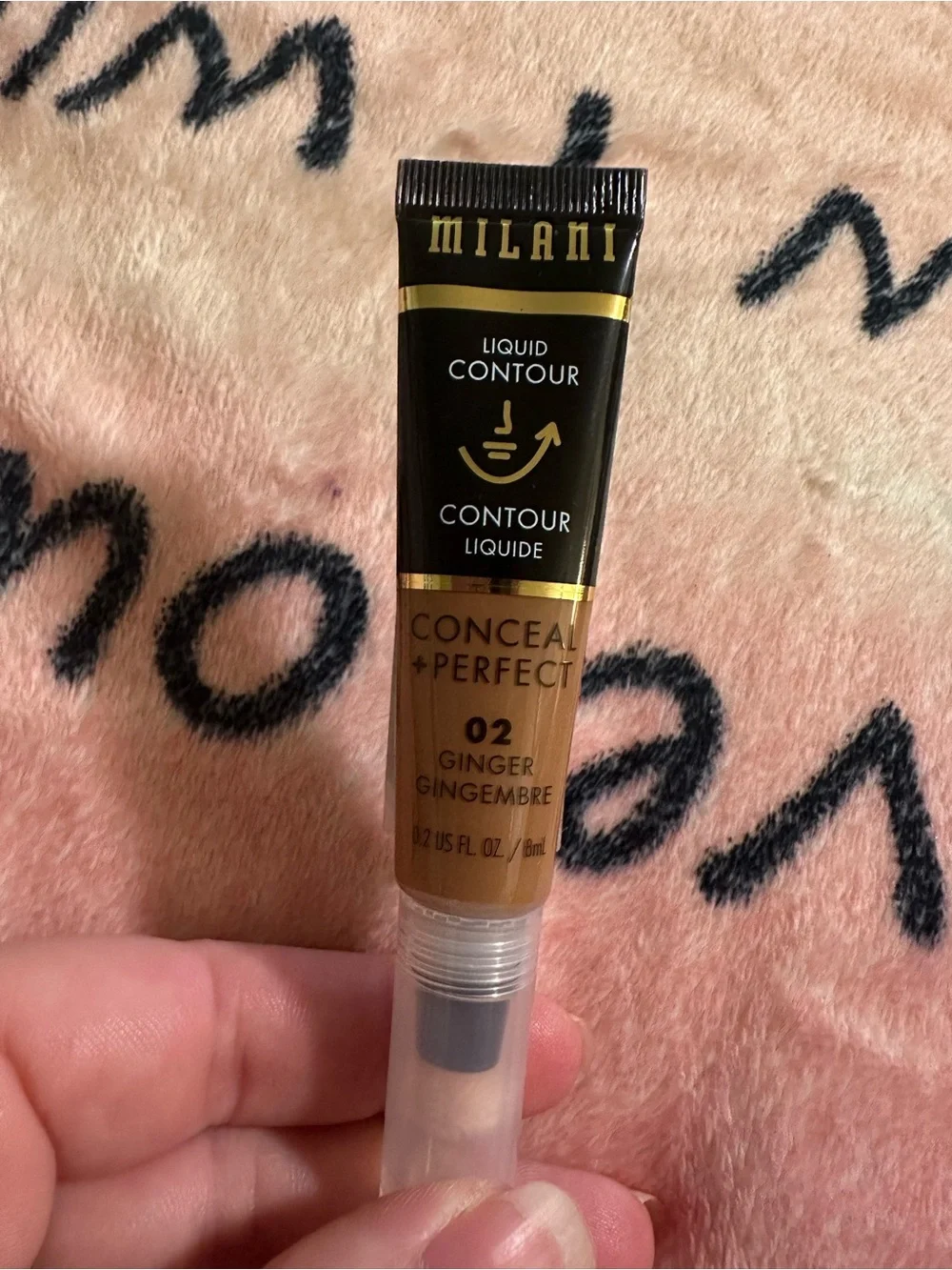 Milani Conceal + Perfect Cream Contour 02 Ginger - Black Packaging